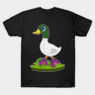 Duck Inline skating Roller skates T-Shirt